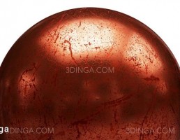 تکسچر فلز قرمز خراشیده